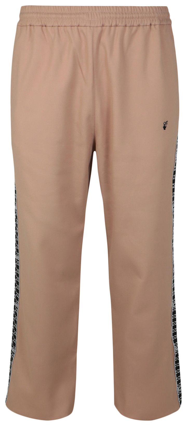 Off White Monogram Band Track Pants CamelWhite