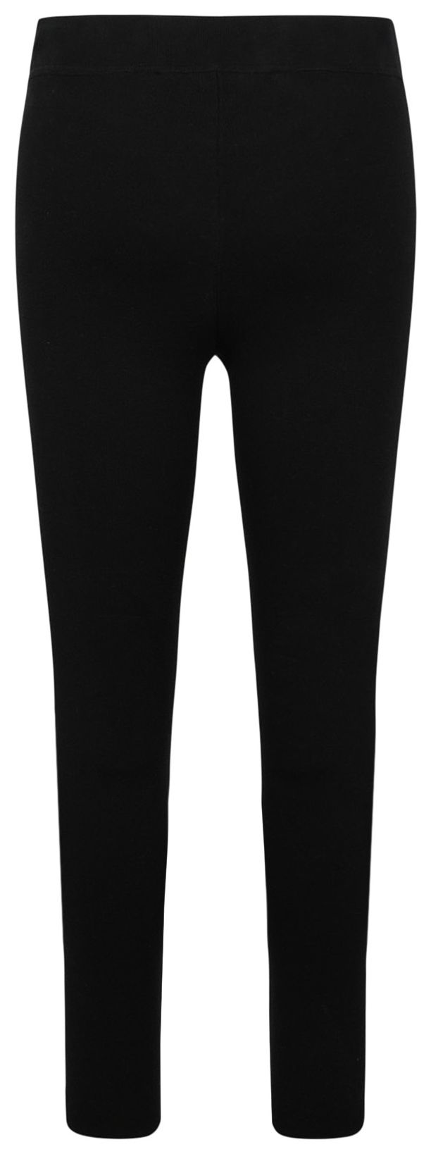 Off White Athletic Knit Leggings Black