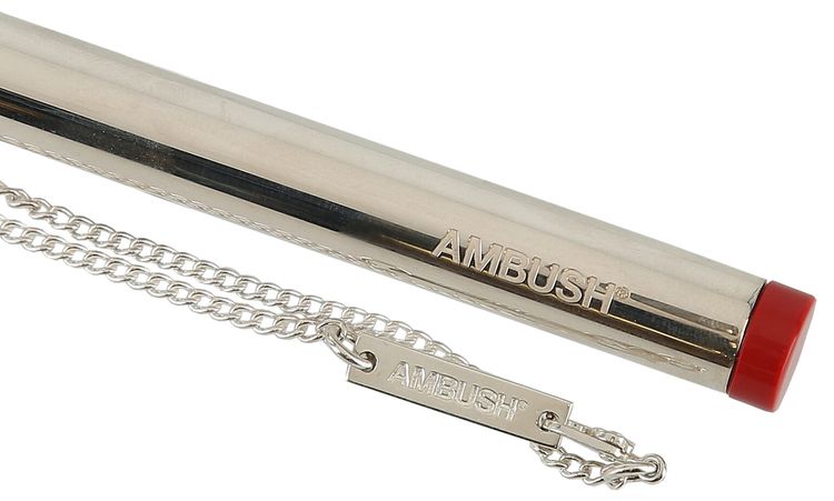 Ambush Cig Case Necklace Red