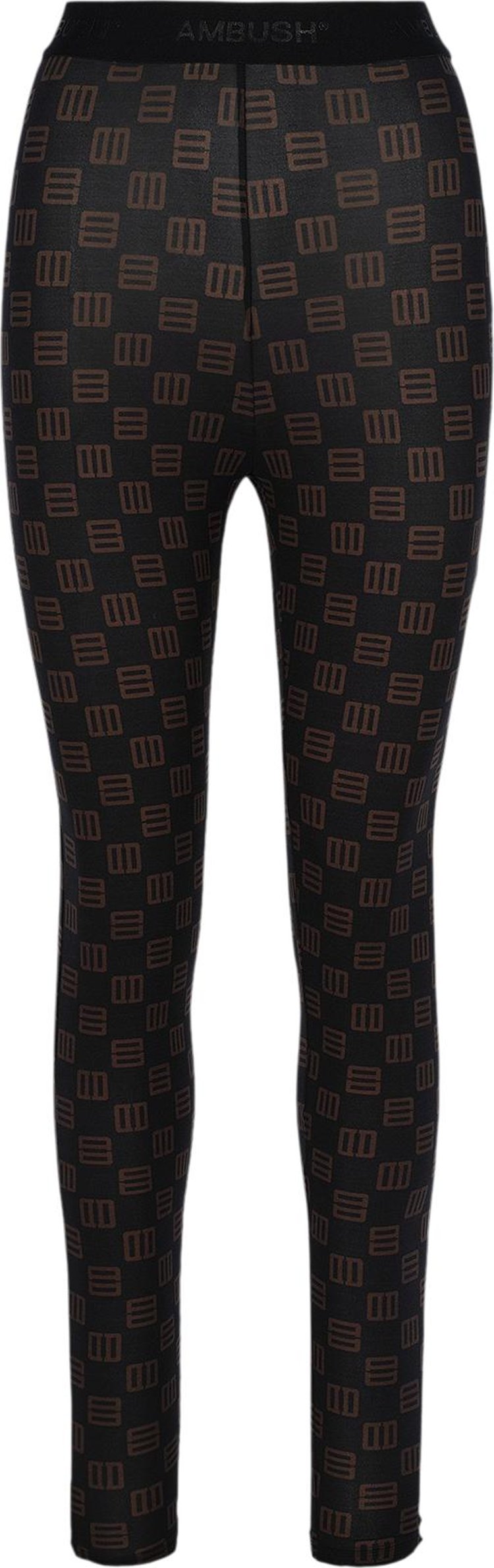 Ambush Monogram Leggings Black