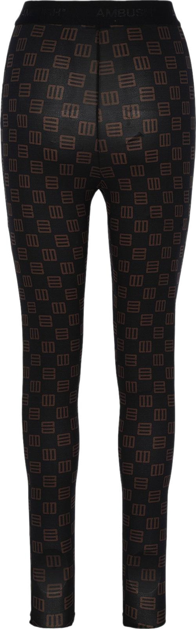 Ambush Monogram Leggings Black