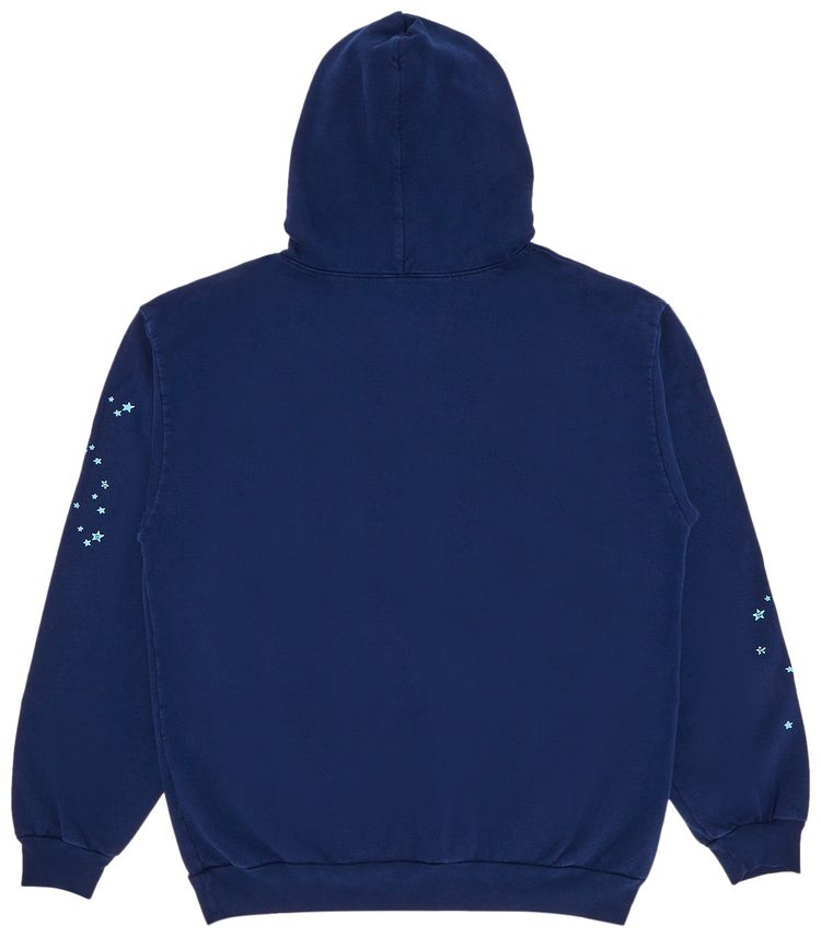 Sp5der OG Web Hoodie Navy