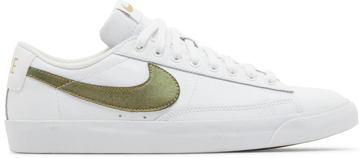 Nike Blazer Low Premium White Metallic Gold