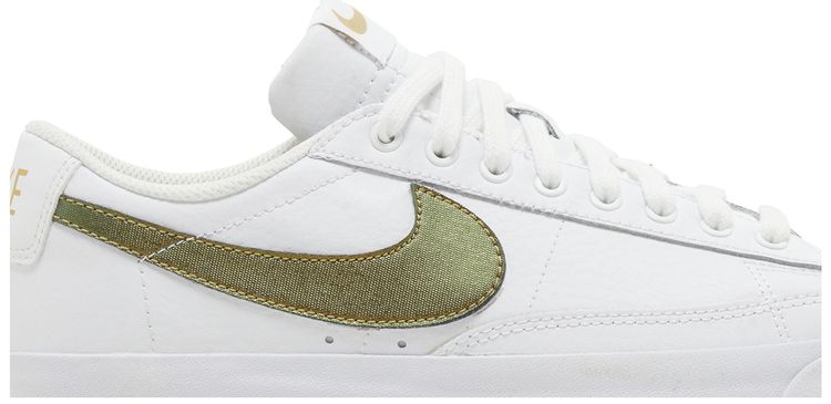 Nike Blazer Low Premium White Metallic Gold