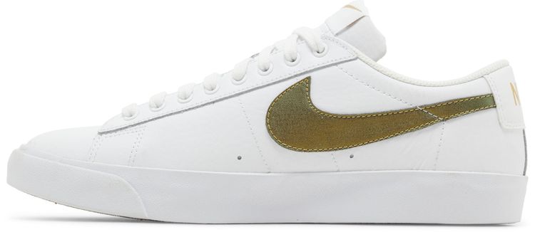 Nike Blazer Low Premium White Metallic Gold