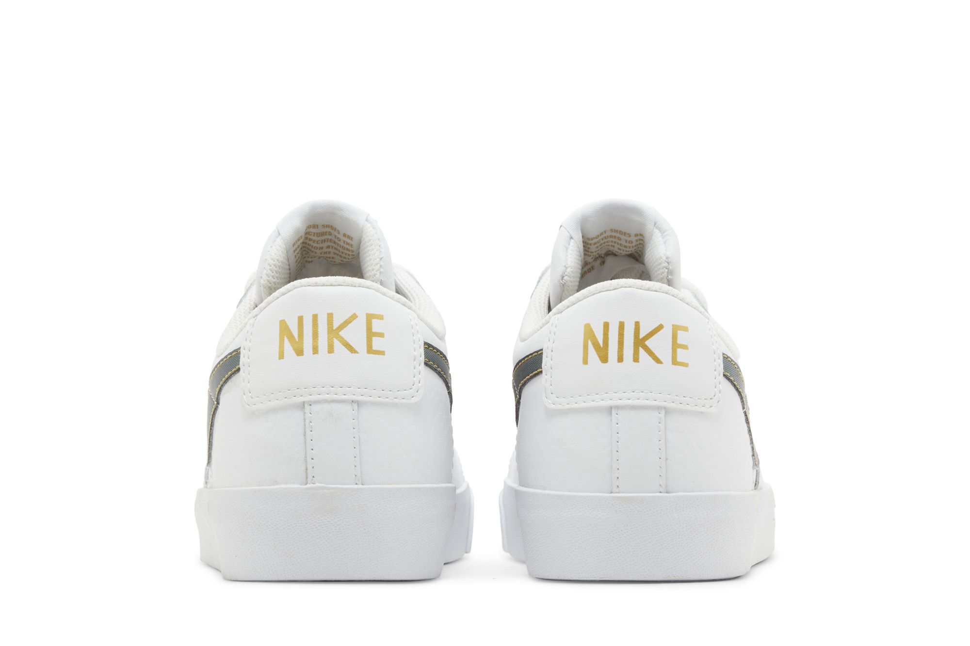 Buy Blazer Low Premium White Metallic Gold BQ7460 101 GOAT CA