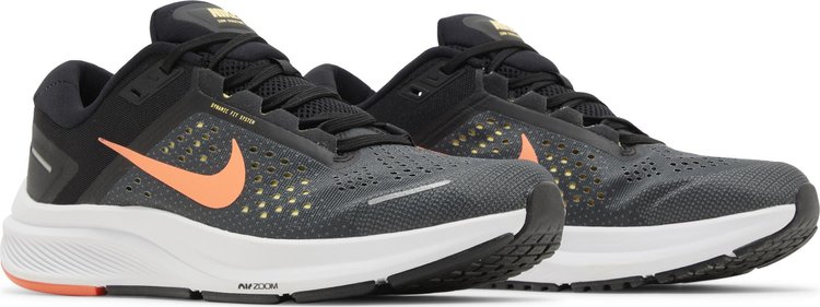 Air Zoom Structure 23 Black Bright Mango