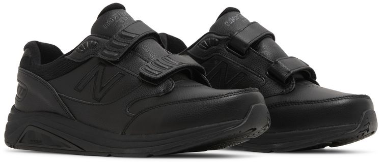 New Balance 928v3 Hook and Loop 6E Wide Black
