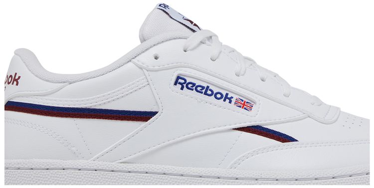 Reebok Club C 85 Vegan White Classic Burgundy