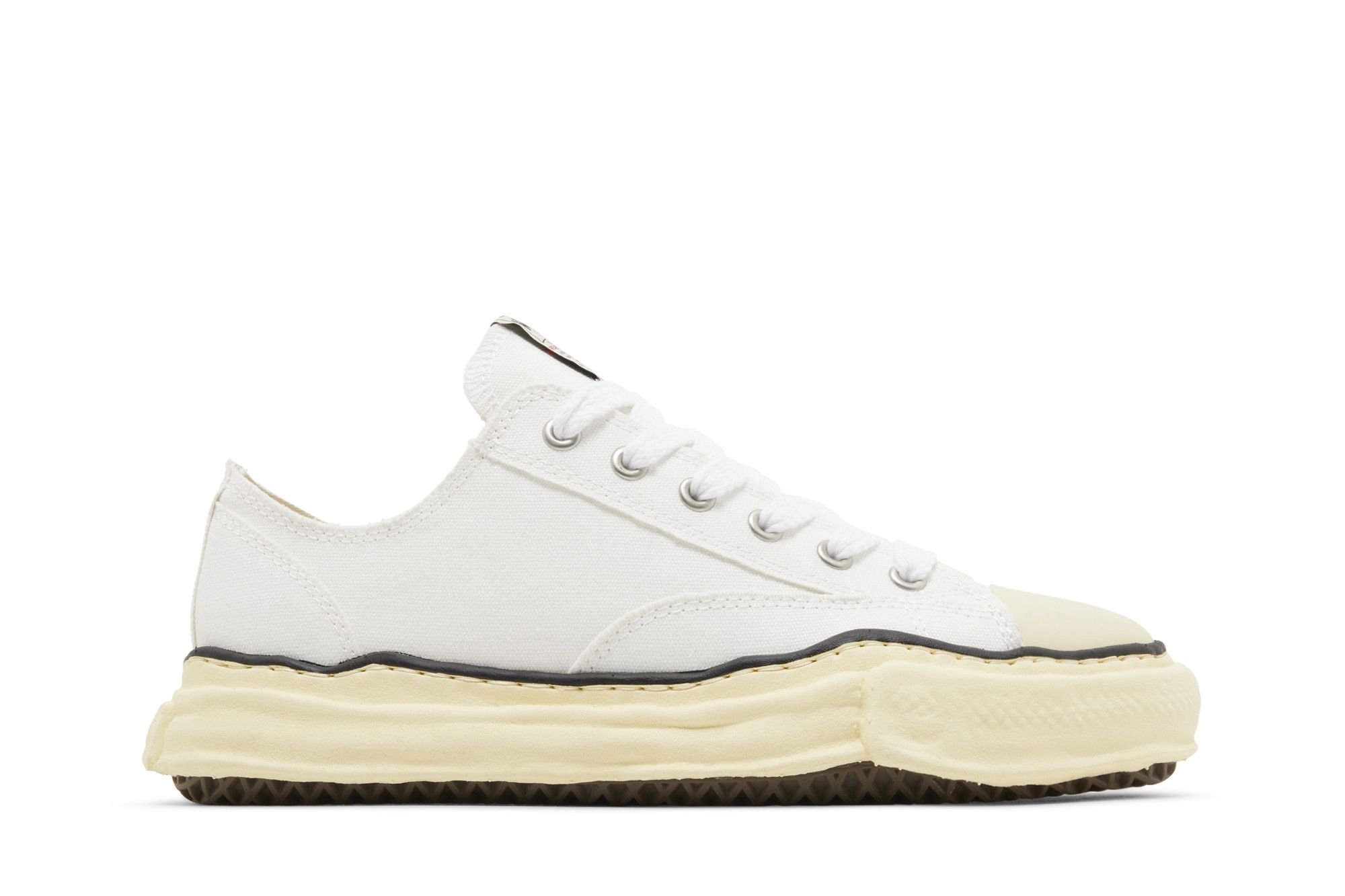 MIHARA YASUHIRO｜SNEAKERS (A09FW733 WHITE) Buy Maison Mihara Yasuhiro Peterson OG Sole Canvas Low