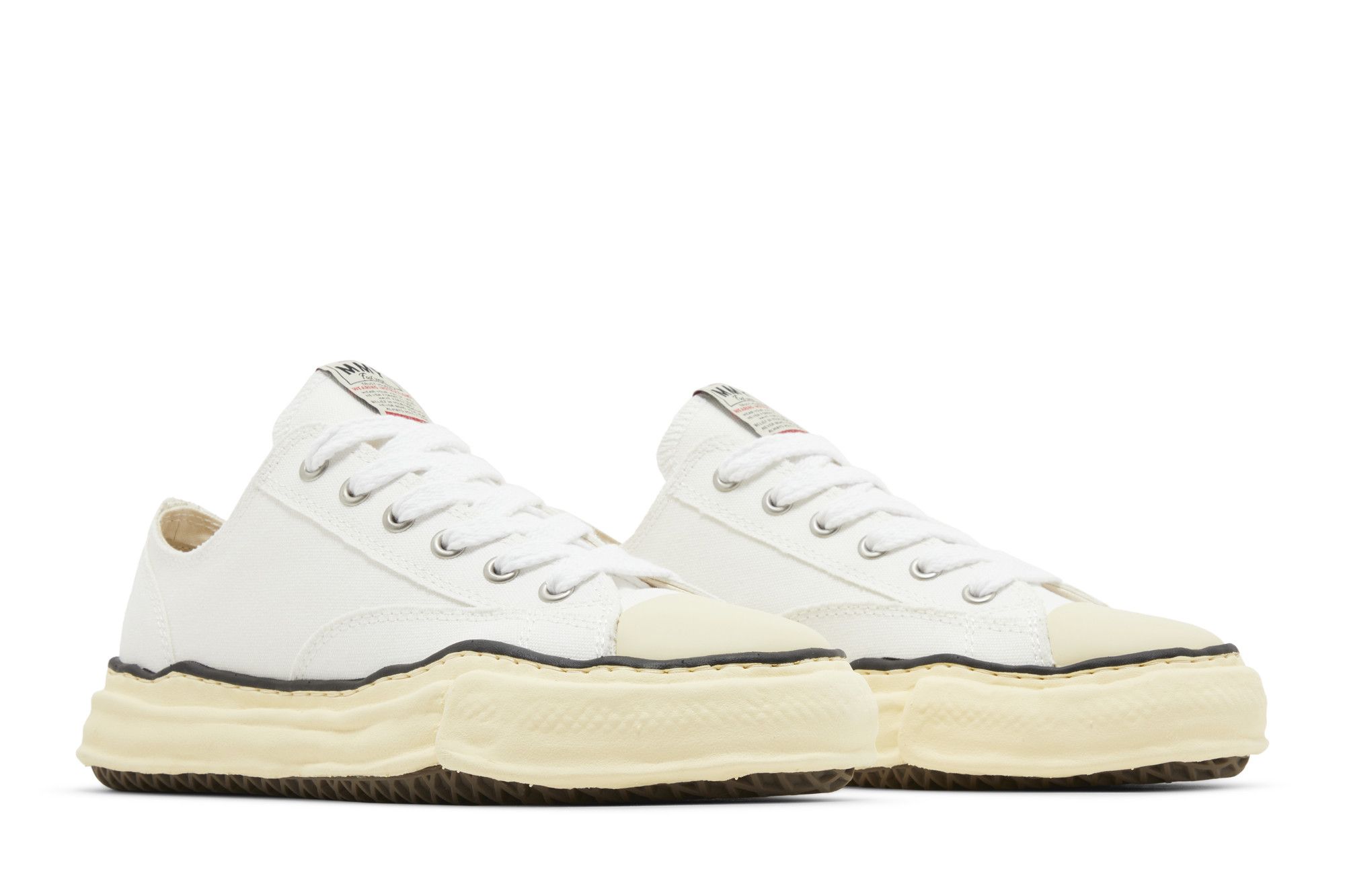 スニーカー MAISON MIHARA YASUHIRO Men Sneakers A09FW734 WHITE Buy Maison Mihara Yasuhiro Peterson OG Sole Canvas Low