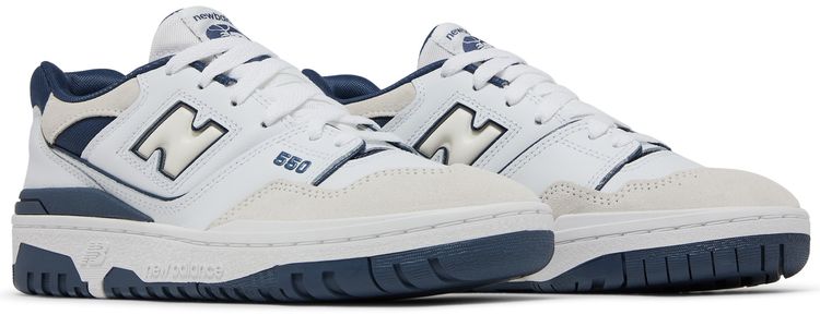 New Balance 550 Big Kid White Vintage Indigo
