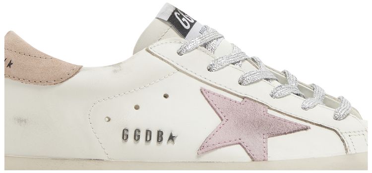 Golden Goose Wmns Superstar White Antique Pink