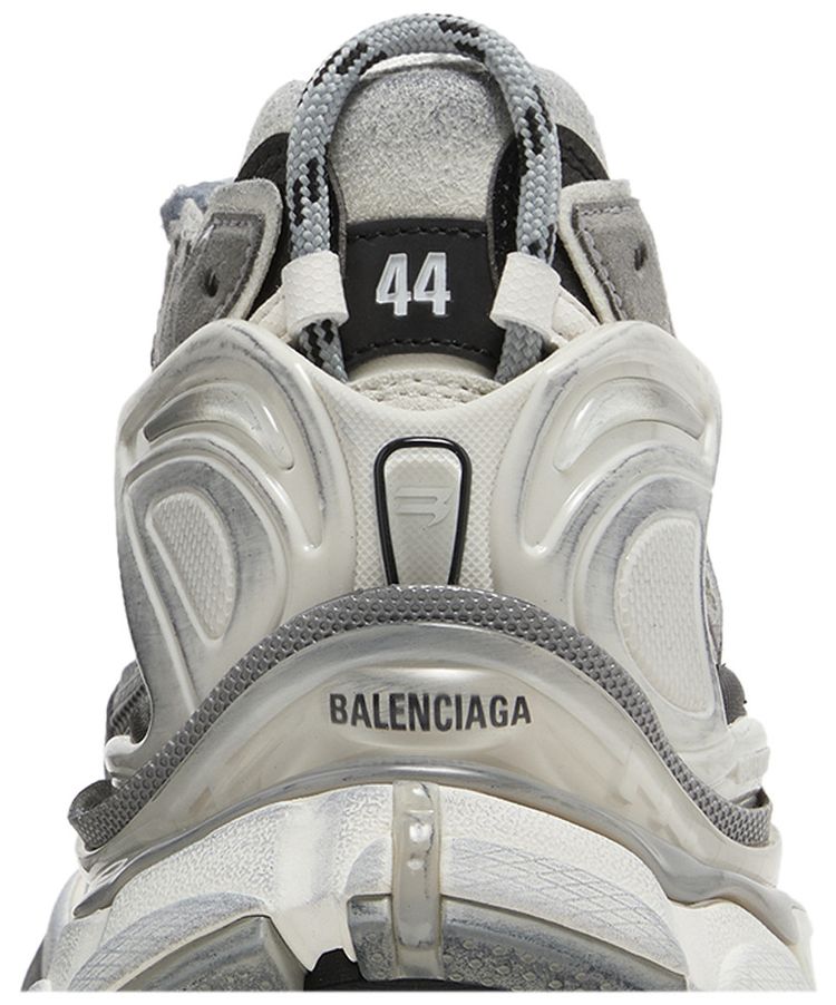 Balenciaga Runner Sneaker Worn Out   Grey White Black