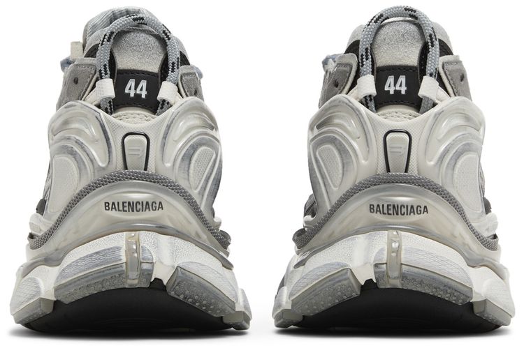 Balenciaga Runner Sneaker Worn Out   Grey White Black