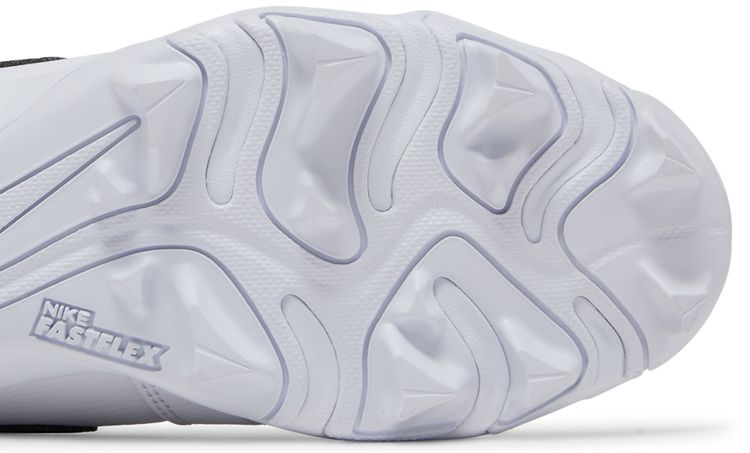 Air Jordan 1 Mid Cleat GS White Black