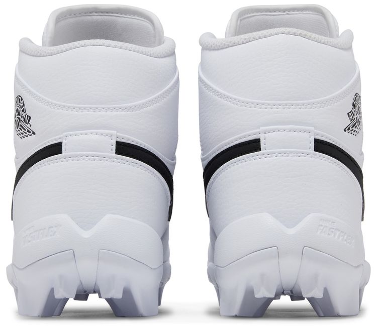 Air Jordan 1 Mid Cleat GS White Black