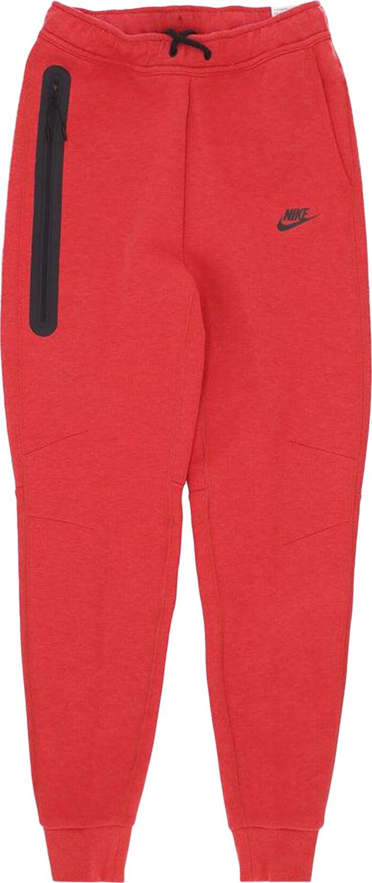 Nike Sportswear Tech Fleece Sweatpants Light University Red HeatherBlack