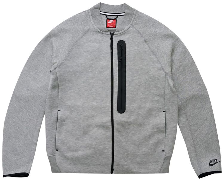 Nike Sportswear Tech Fleece Bomber Jacket Dark Grey HeatherBlack