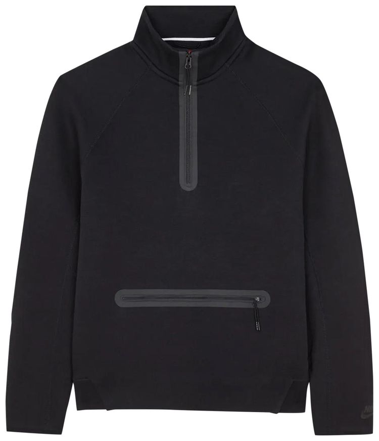 Nike Sportswear Tech Fleece 12 Zip Sweatshirt BlackBlack