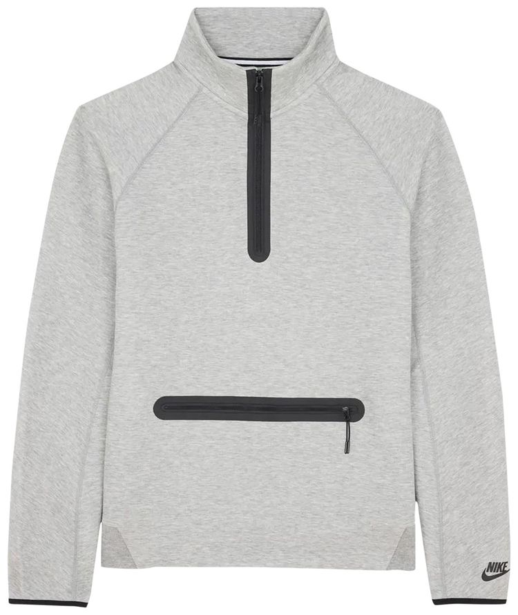 nike grey tech fleece sweatshirt