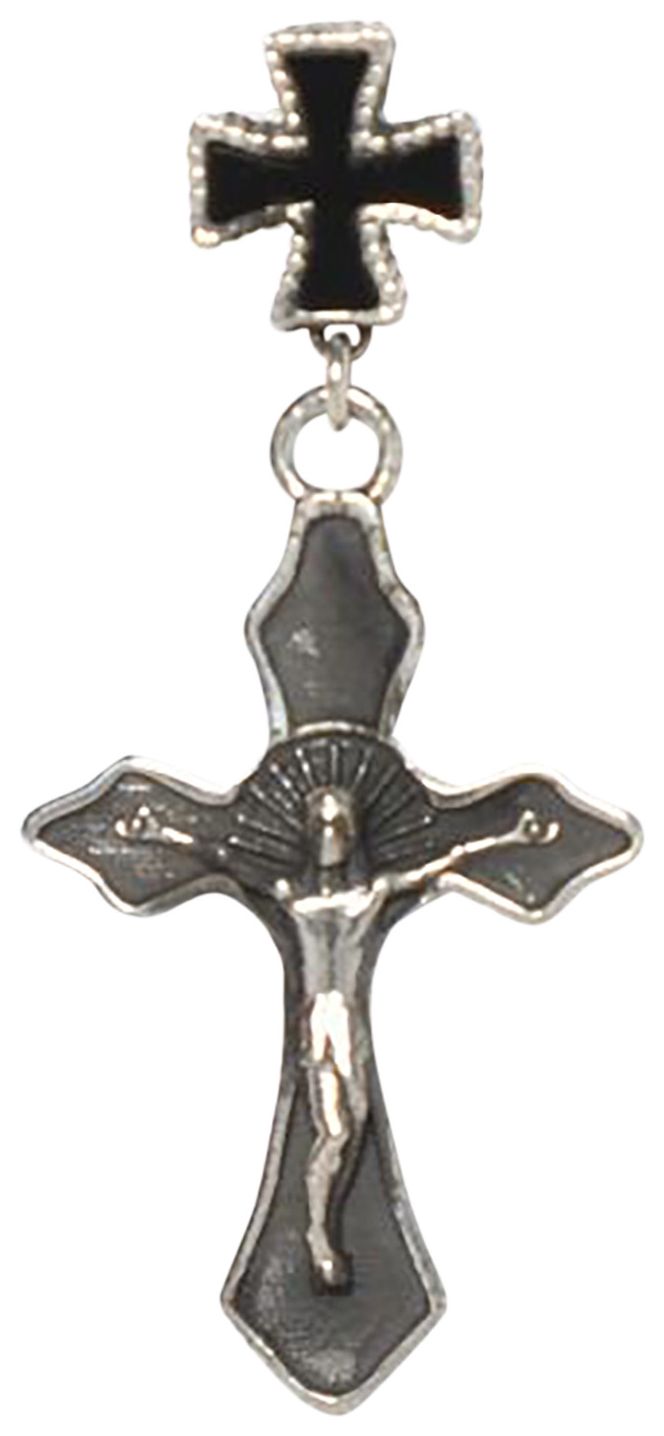 Enfants Riches Deprimes Iron Cross ERD Monogram Earring White Gold