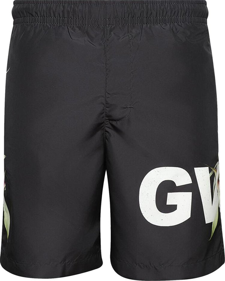 Givenchy Swim Shorts BlackWhiteYellow