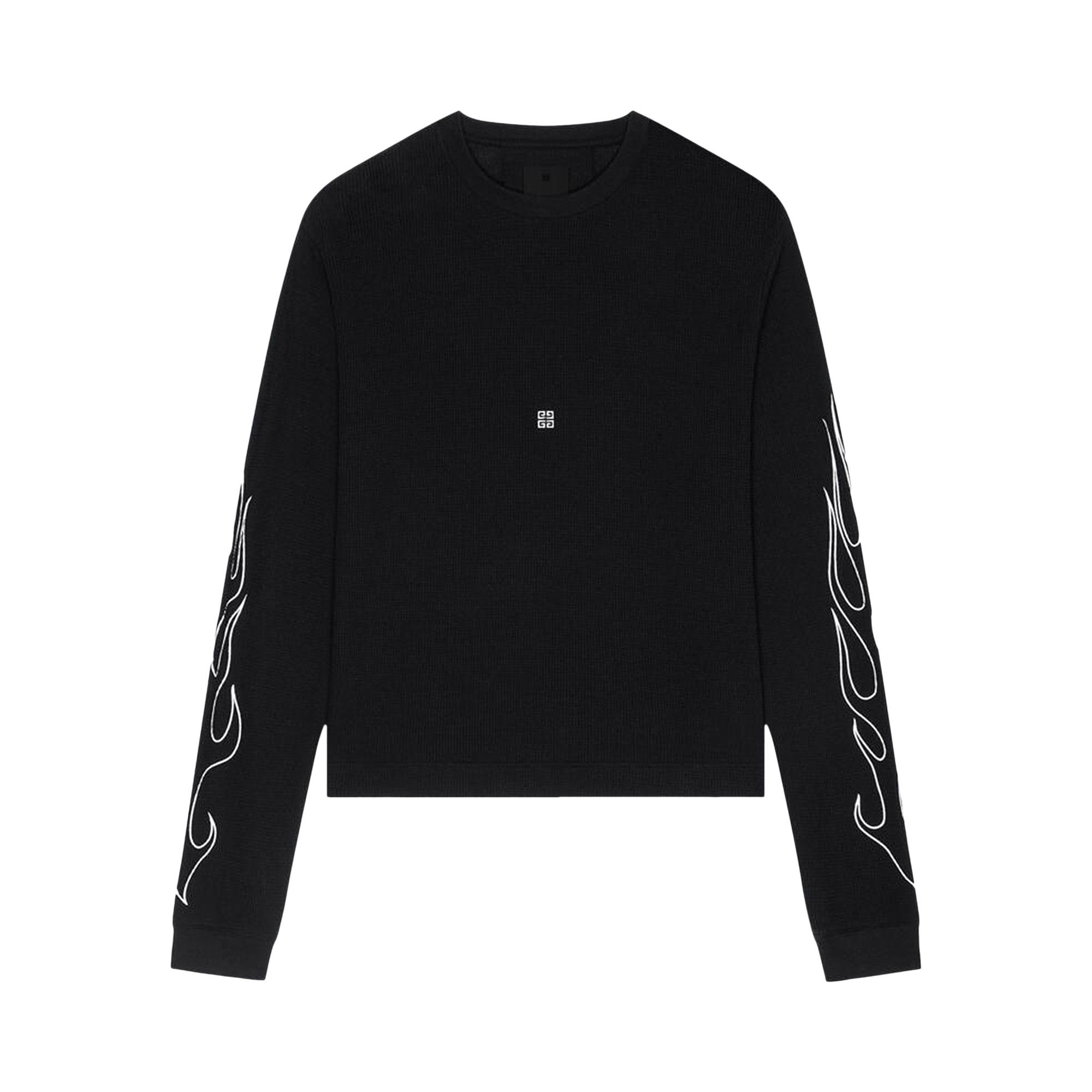 Tシャツ・カットソー Givenchy BM71KP3YHT BOXY FIT LONG SLEEVES T-shirt Buy Givenchy Boxy Fit Long-Sleeve T-Shirt 'Black