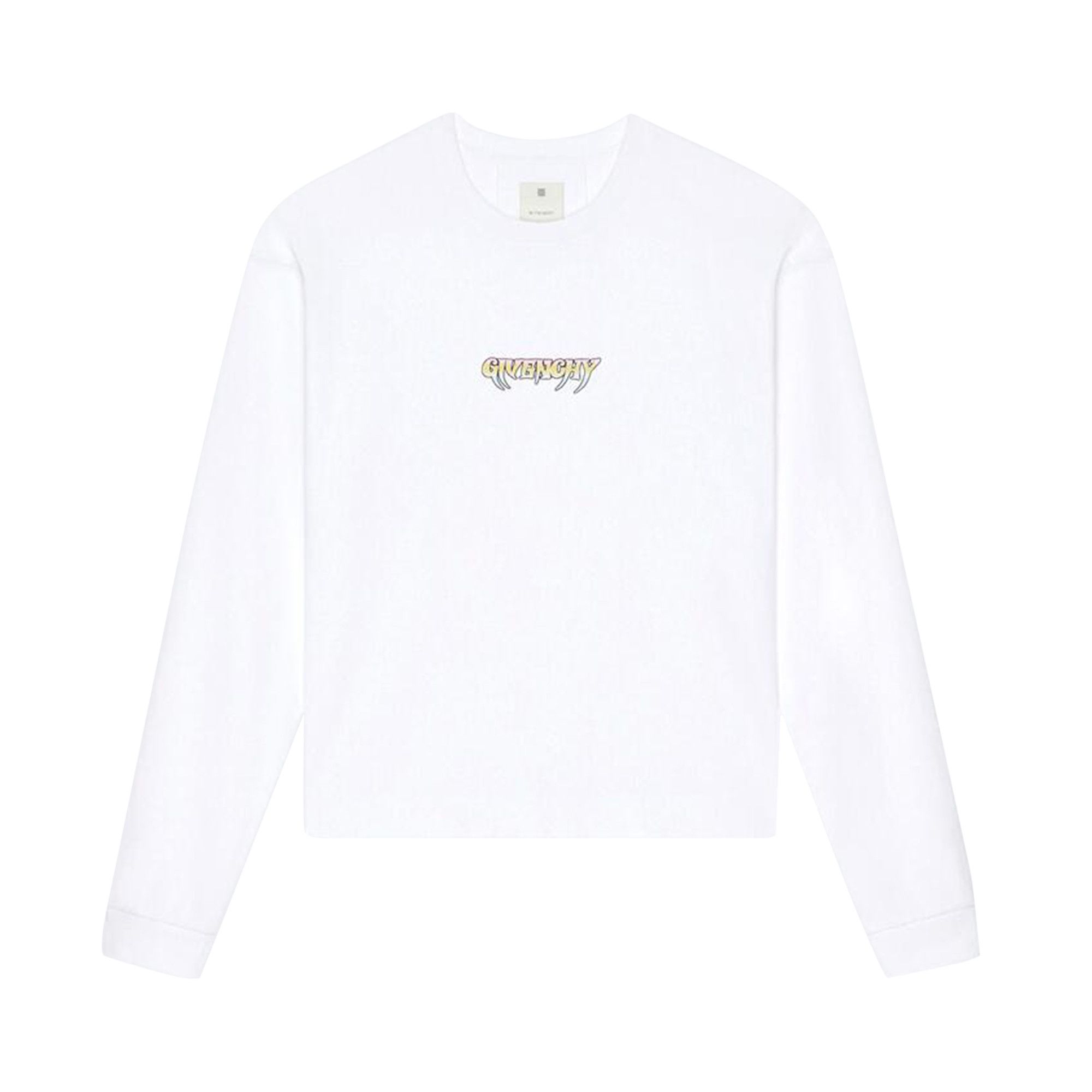 Givenchy white long sleeve shirt discount
