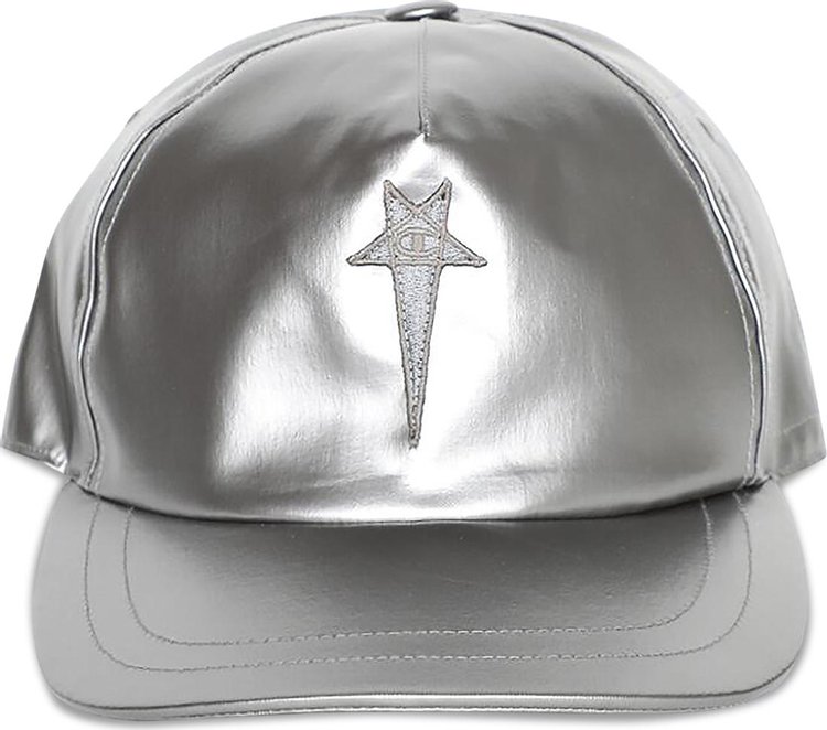 Rick Owens Baseball Cap 'Silver'