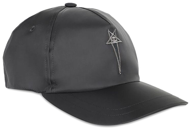 Rick Owens Baseball Cap Black