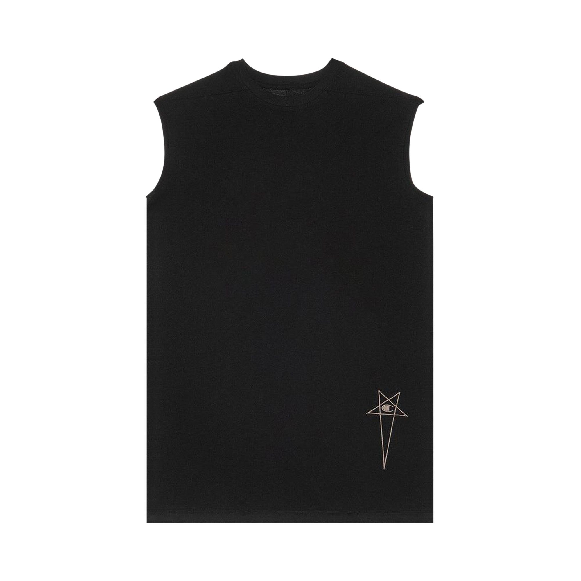 Buy Rick Owens Tarp Tee 'Black' - CM01D9231 CHJER 09 | GOAT