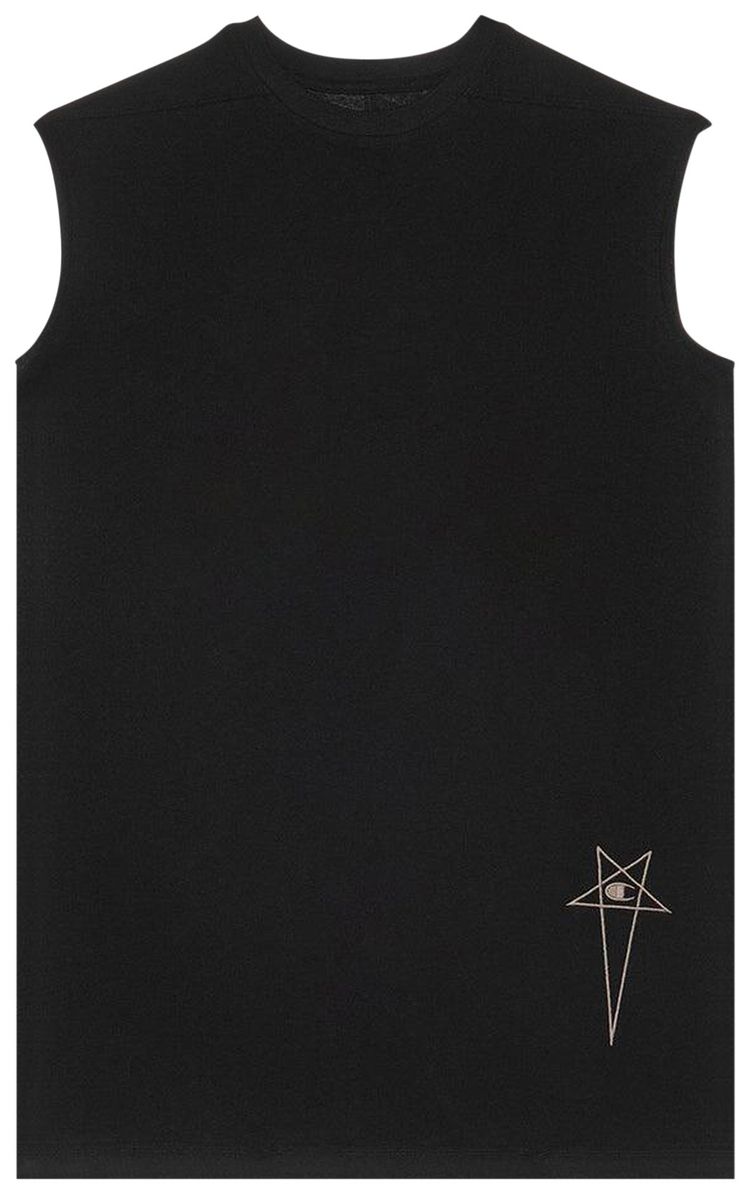 Rick Owens Tarp Tee Black