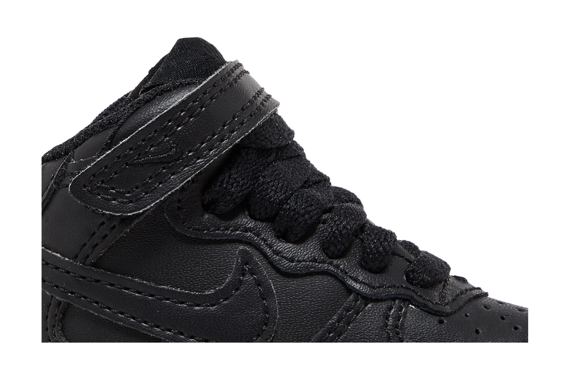 Size 2.0 Air Force 1 Mid TD Black