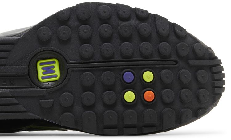 Nike Shox R4 Black Multi Volt
