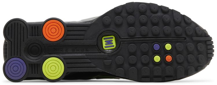 Nike Shox R4 Black Multi Volt