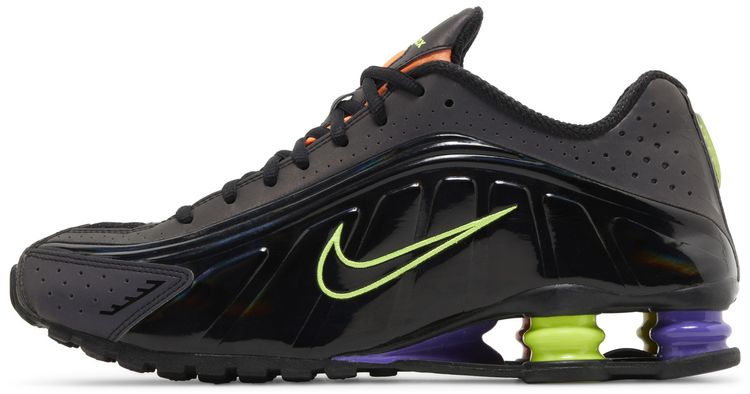Nike Shox R4 Black Multi Volt