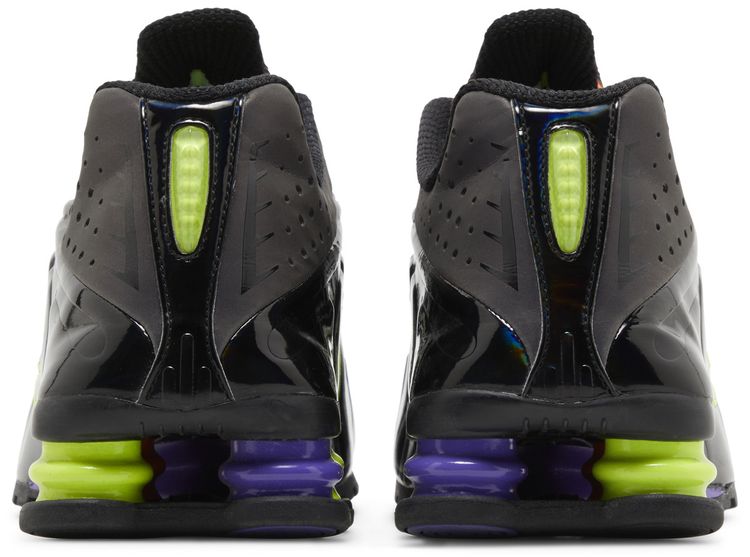 Nike Shox R4 Black Multi Volt