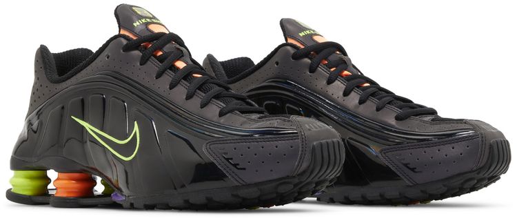 Nike Shox R4 Black Multi Volt