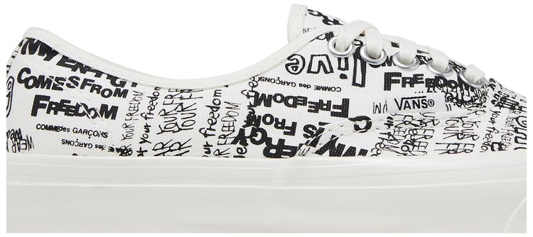Comme des Garcons x Vans OG Authentic LX Graffiti
