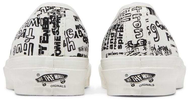 Comme des Garcons x Vans OG Authentic LX Graffiti