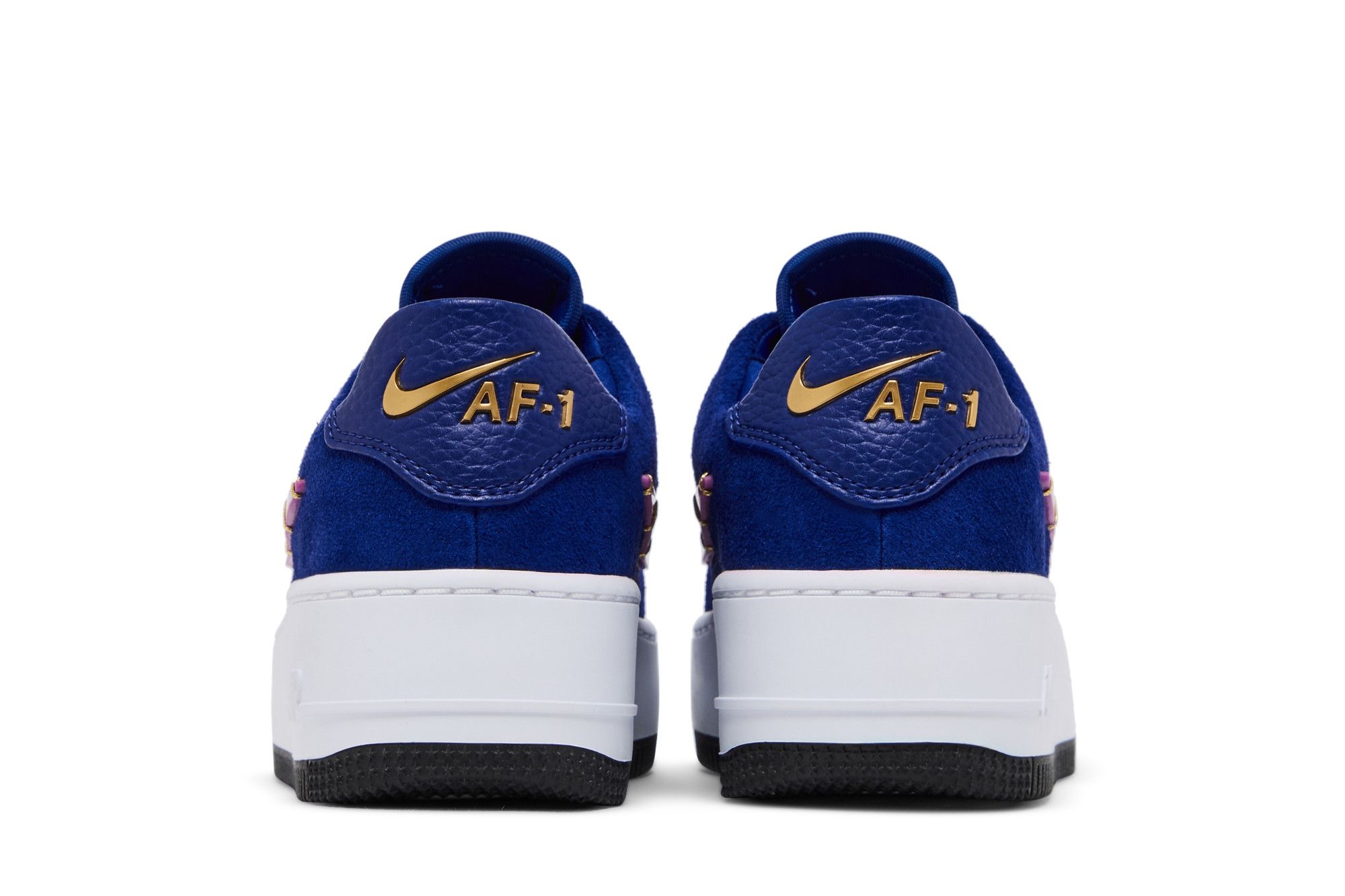Blue nike air force 1 sage low top