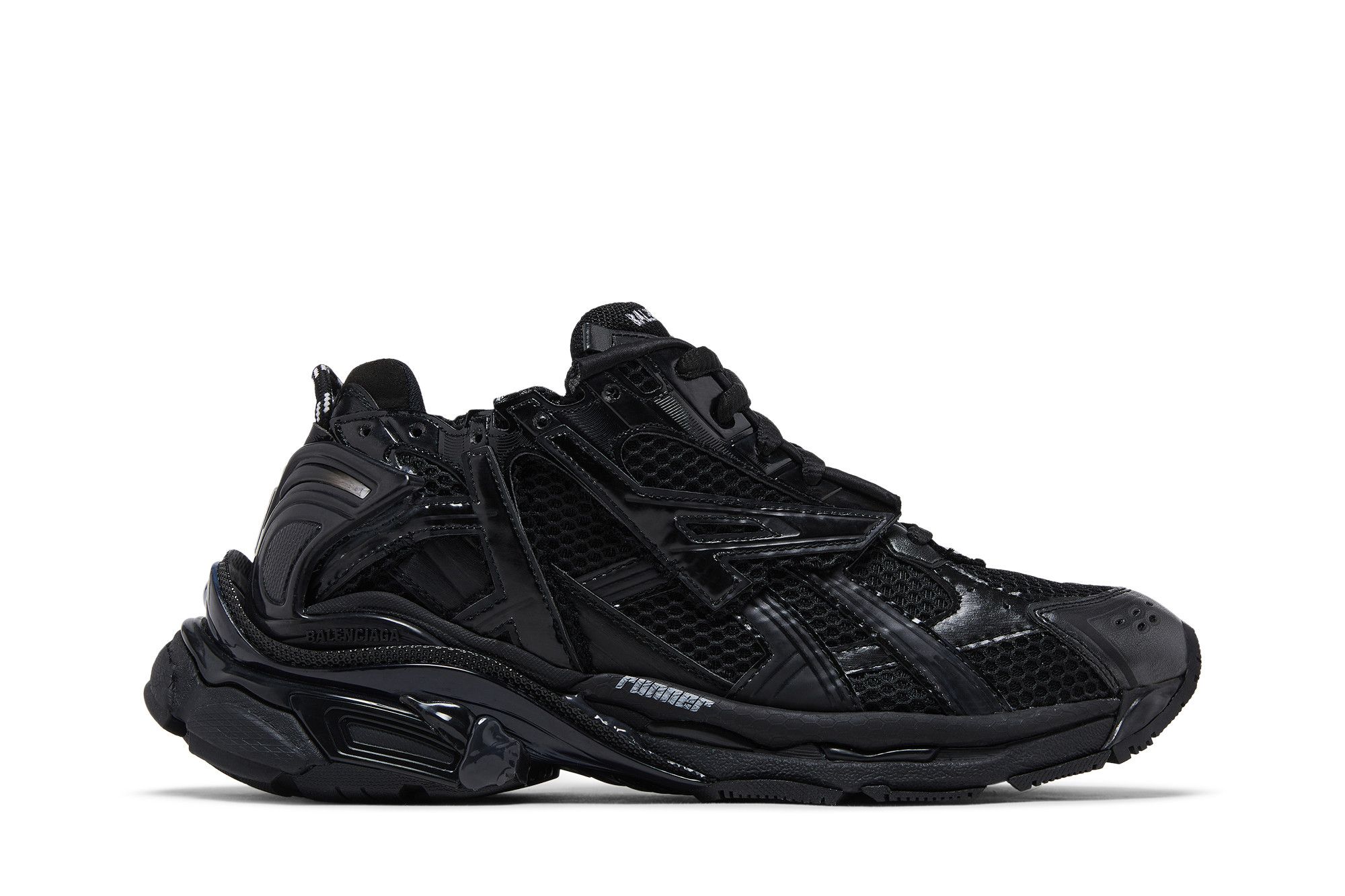 Size 6.0 Balenciaga Runner Sneaker Black