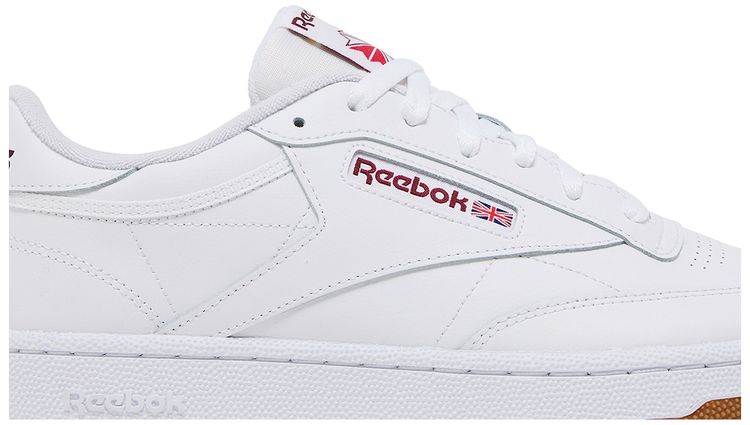 Reebok Club C 85 White Burgundy Gum