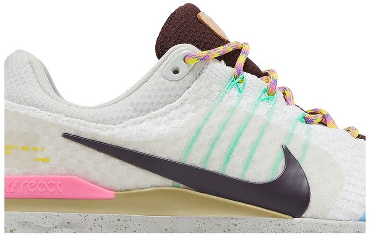 React Infinity Run Flyknit 3 Sail Pinksicle Earth