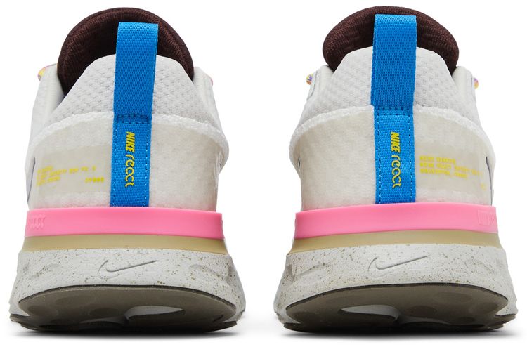 React Infinity Run Flyknit 3 Sail Pinksicle Earth