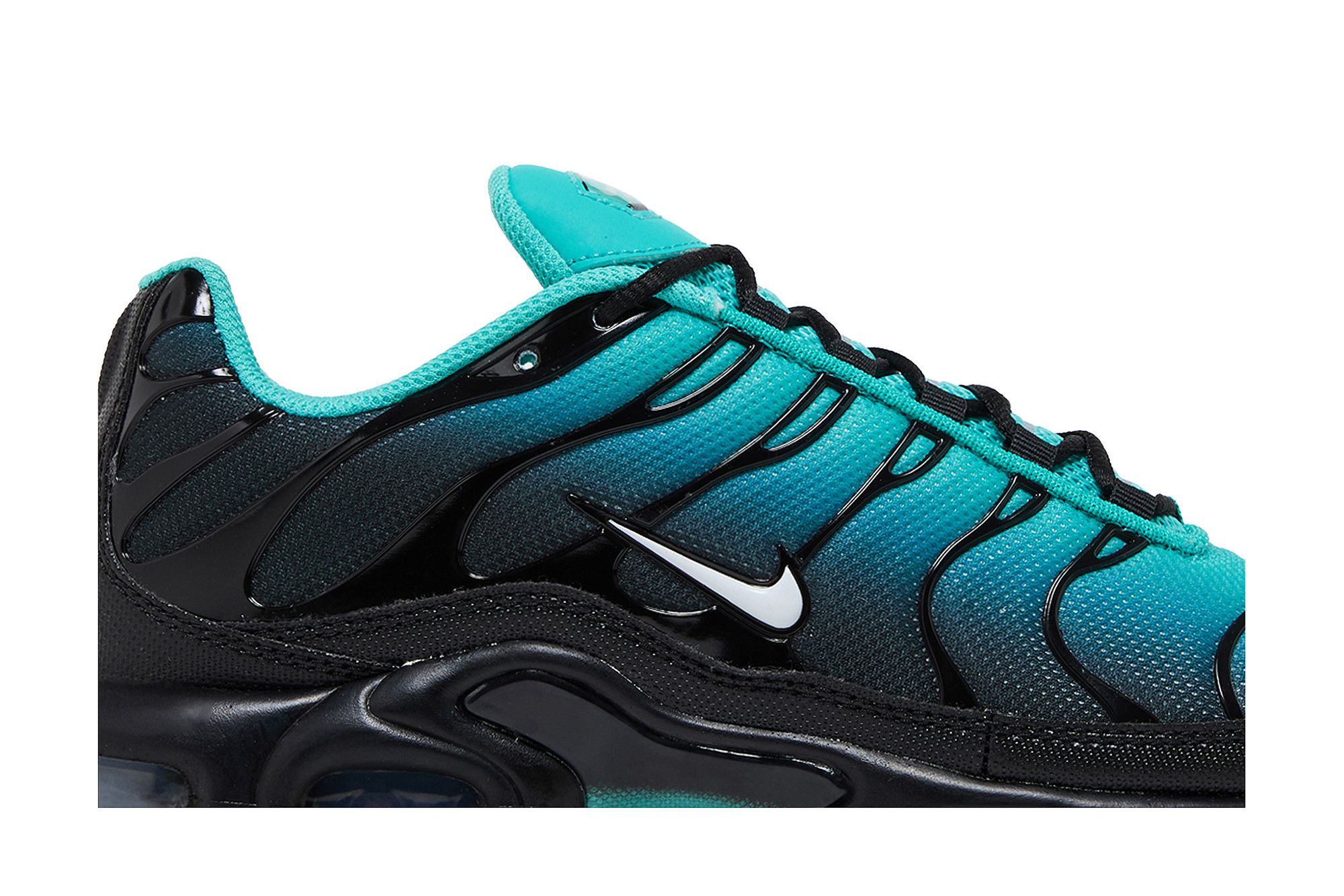 Air max plus clear emerald top