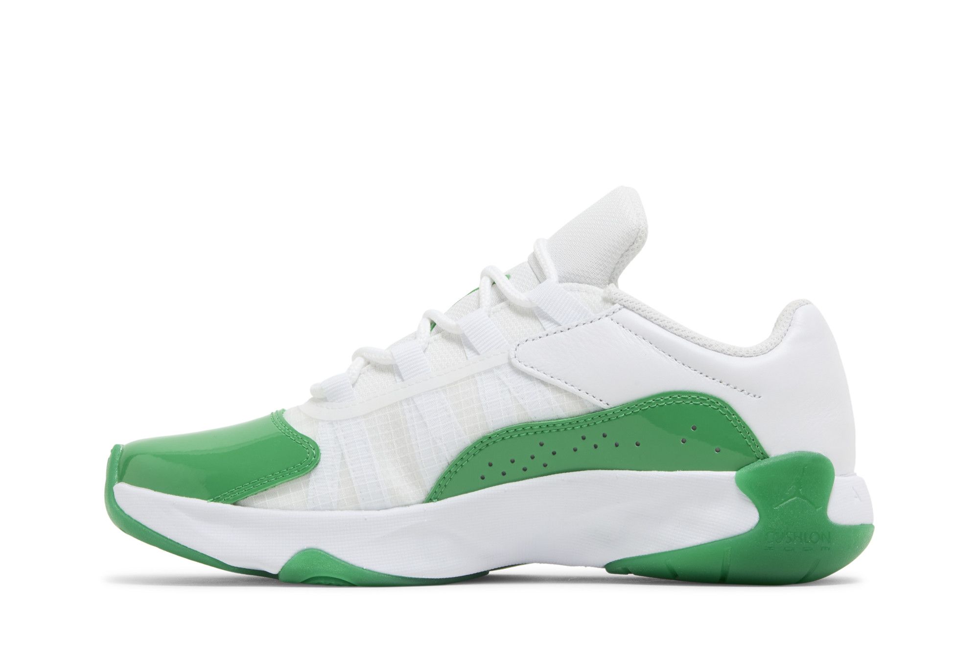 Air jordan green and white shop