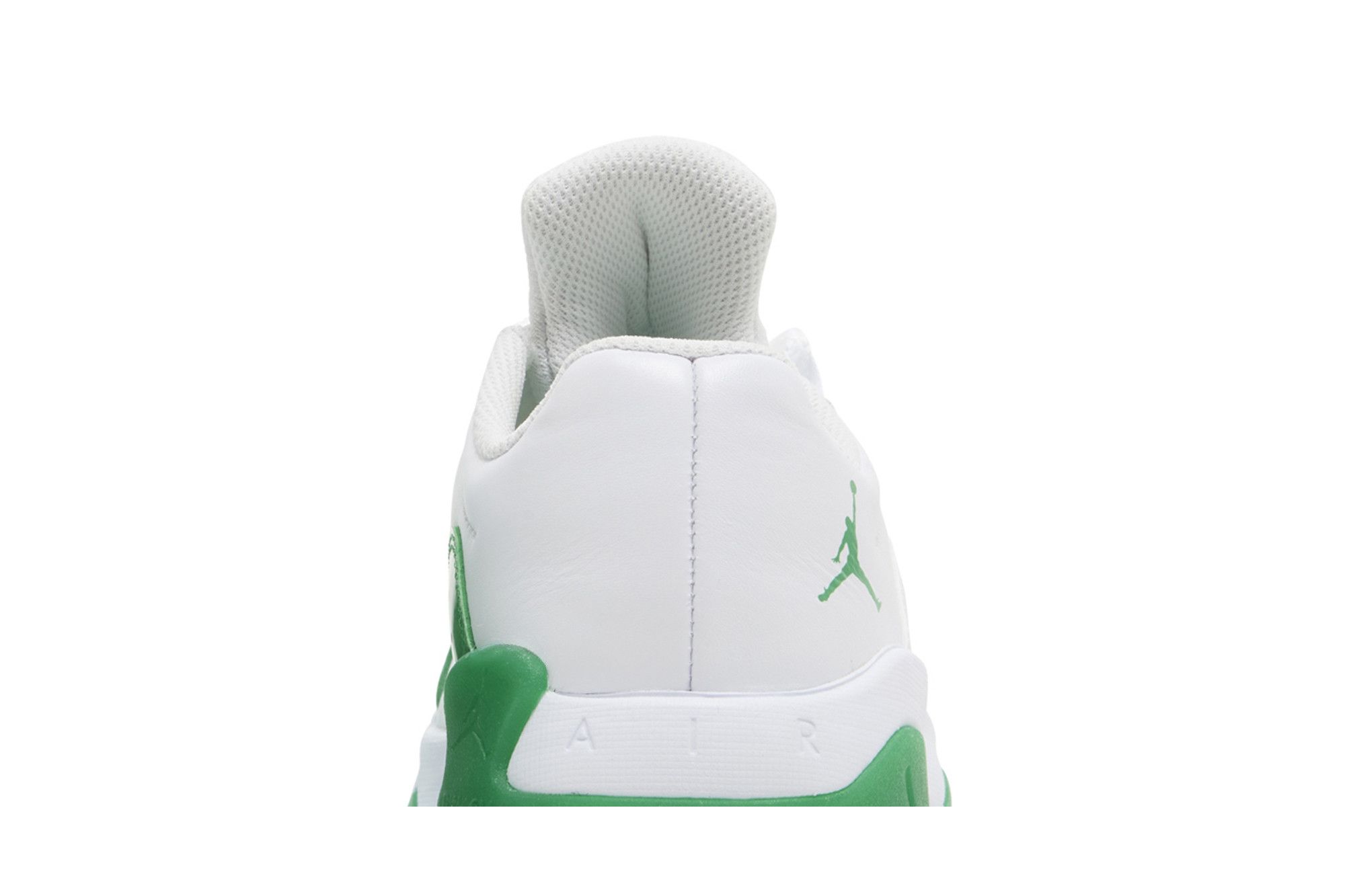 Jordan 11 white and green hotsell