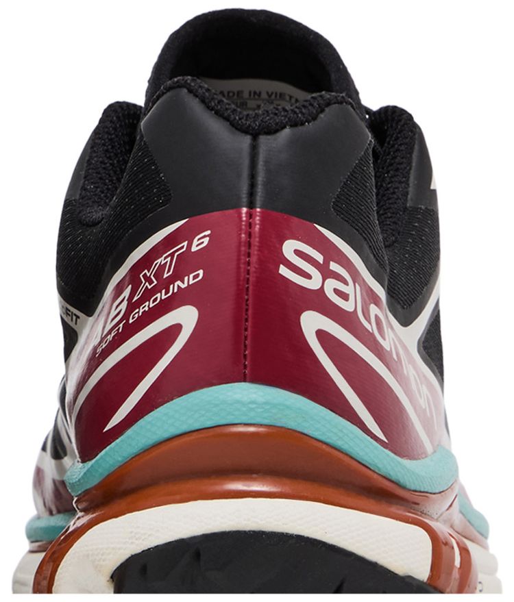 Salomon XT 6 Advanced Black Red Dahlia